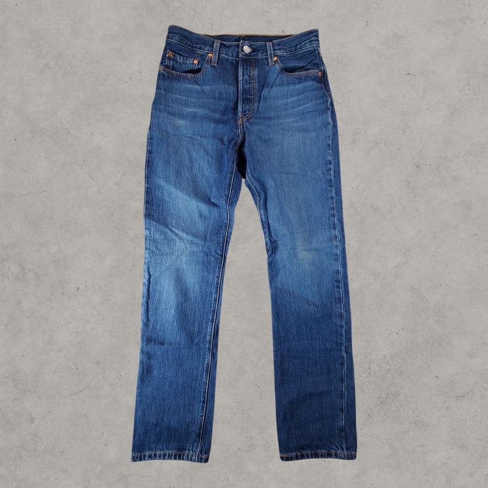 Levi's Men's Straight Jeans - Blue Denim